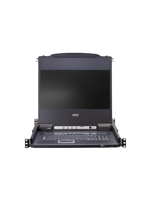 Image of 17.3" ATEN Slideaway CL5708MW - KVM console - Full HD (1080p) - 17.3"