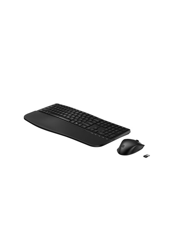 HP 680 Comfort - Tastatur & Maus Set - Englisch - Schwarz