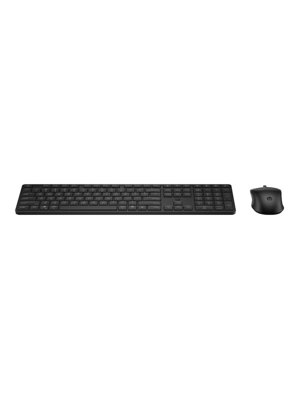 HP 490C - Tastatur & Maus Set - Englisch - Schwarz