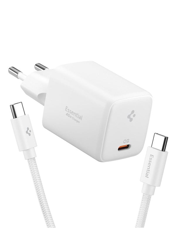 Spigen Essential 45W Wall Charger EE451EU - white