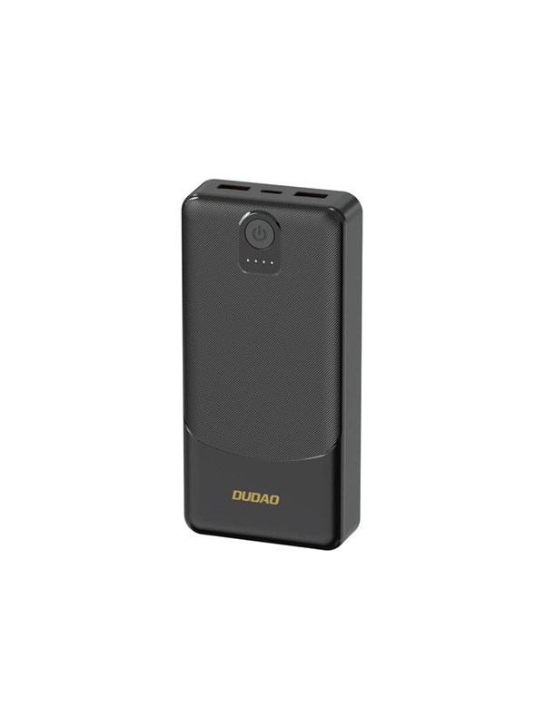 Dudao Powerbank K10 10000mAh 2.4A 2 x USB-A - black Powerbank (Akku) - schwarz - 10000 mAh