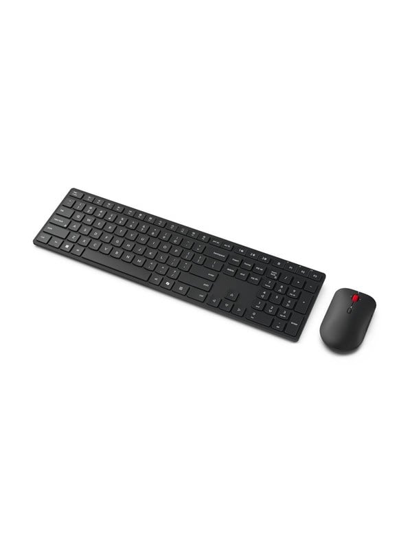 Lenovo Multi-Mode Pro Combo 6000 - keyboard and mouse set - QWERTY - Danish - eclipse black Input Device - Tastatur & Maus Set - Dänisch - Schwarz