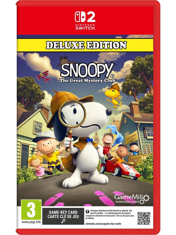 Snoopy & The Great Mystery Club (Deluxe Edition) - Nintendo Switch 2 - Abenteuer - PEGI 3
