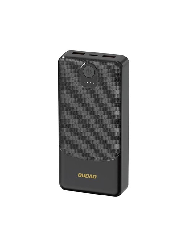 Dudao K10Pro Power Bank 2.4A 20000mAh 2 x USB-A - Black Powerbank (Akku) - schwarz - 20000 mAh