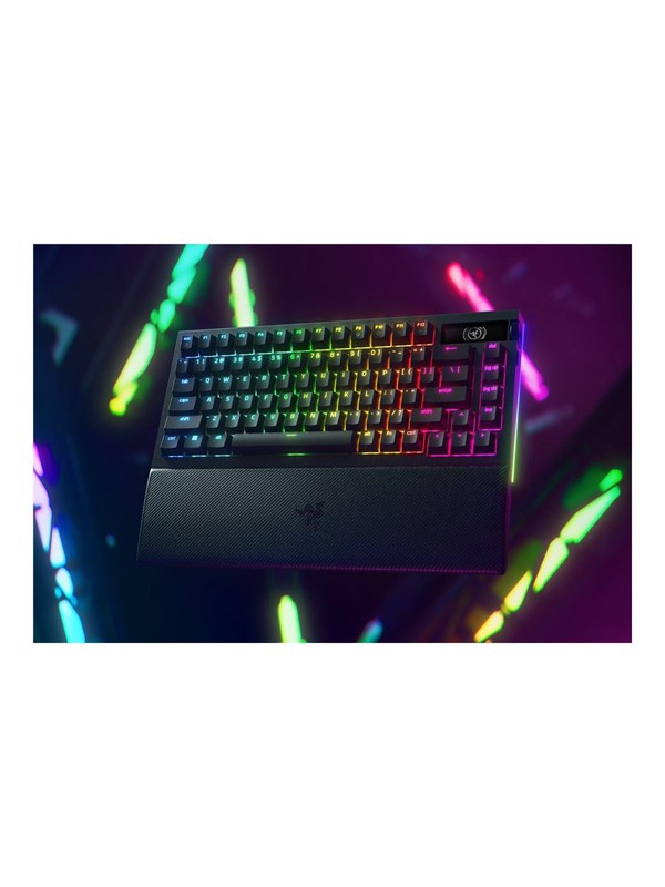 Razer BlackWidow V4 75% Pro Wireless Hotswap - Tactile Mechanical - Gaming Tastaturen - ohne Numpad - Englisch (US) - Schwarz