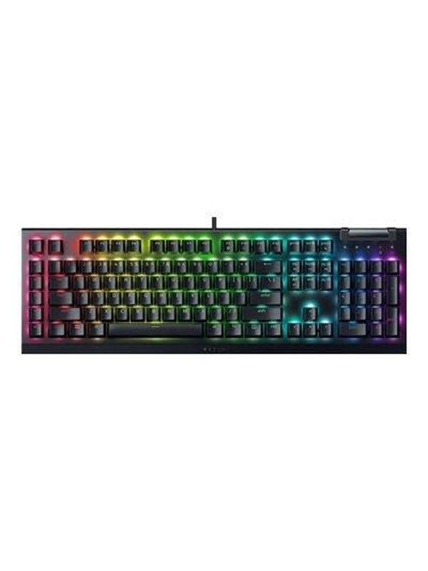 Razer BlackWidow V4 X - Yellow Mechanical (Linear) - Gaming Tastatur - Full-Size - Englisch (US) - Schwarz