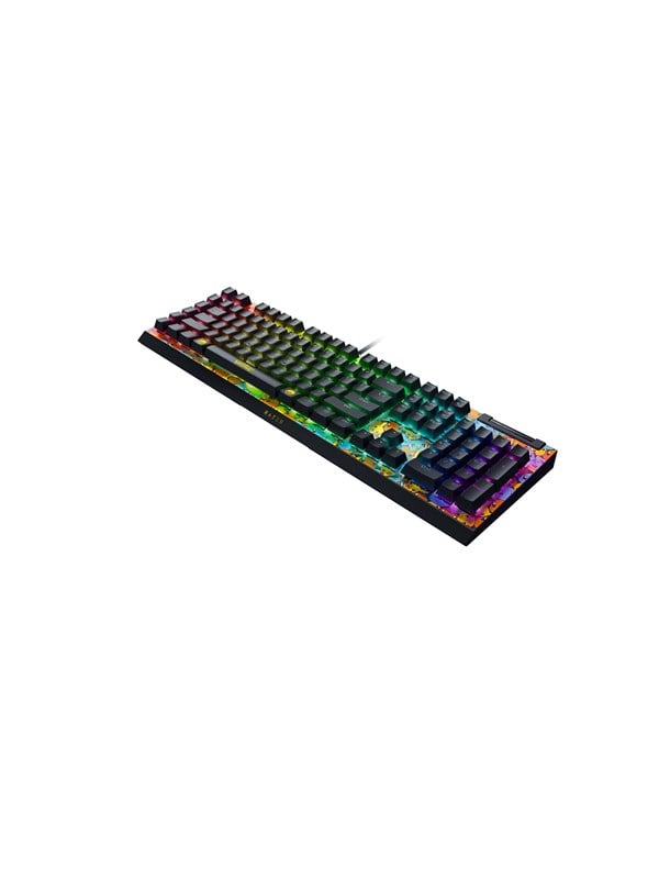 Razer BlackWidow V4 X - Green Mechanical (Clicky) - Pokémon Kanto Starters Edition - Gaming Tastatur - Full-Size - Englisch (US) - Gelb