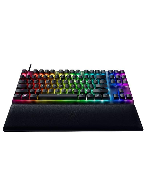 Razer Huntsman V2 - Optical Red (Linear) - Gaming Tastaturen - ohne Numpad - Französisch - Schwarz