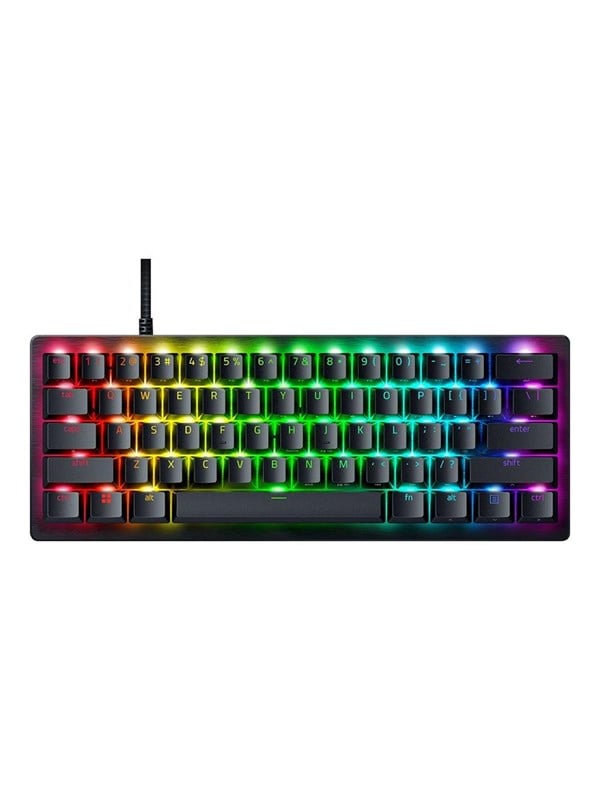Razer Huntsman V3 Pro Mini (60%) - Analog Optical Gen-2 - Gaming Tastaturen - ohne Numpad - Englisch (US) - Schwarz