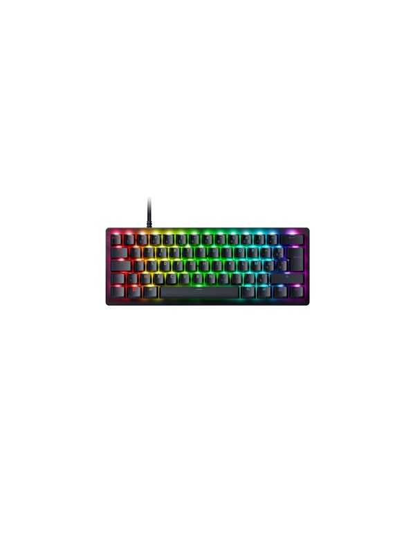 Razer Huntsman V3 Pro Mini (60%) - Analog Optical Gen-2 - Gaming Tastaturen - ohne Numpad - Französisch - Schwarz
