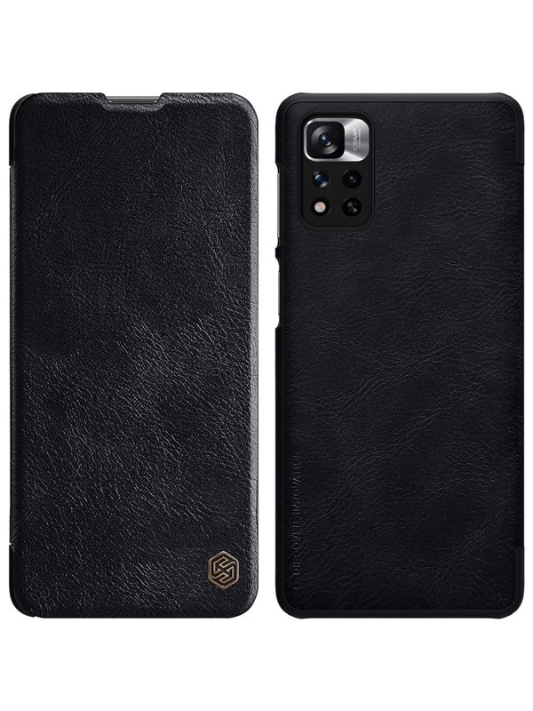 Nillkin Qin Case for Xiaomi Redmi Note 11 Pro+ (China) / Redmi Note 11 Pro (China) / Mi11i HyperCharge Flip - Black