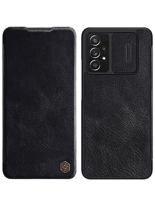 Nillkin Qin Leather Holster Case for Samsung Galaxy A73 Black