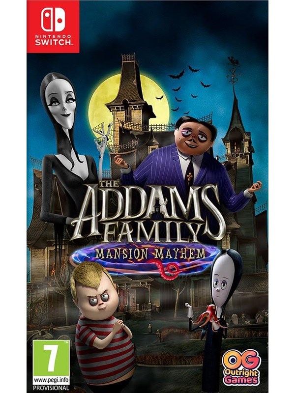 The Addams Family: Mansion Mayhem - Nintendo Switch - Action - PEGI 7