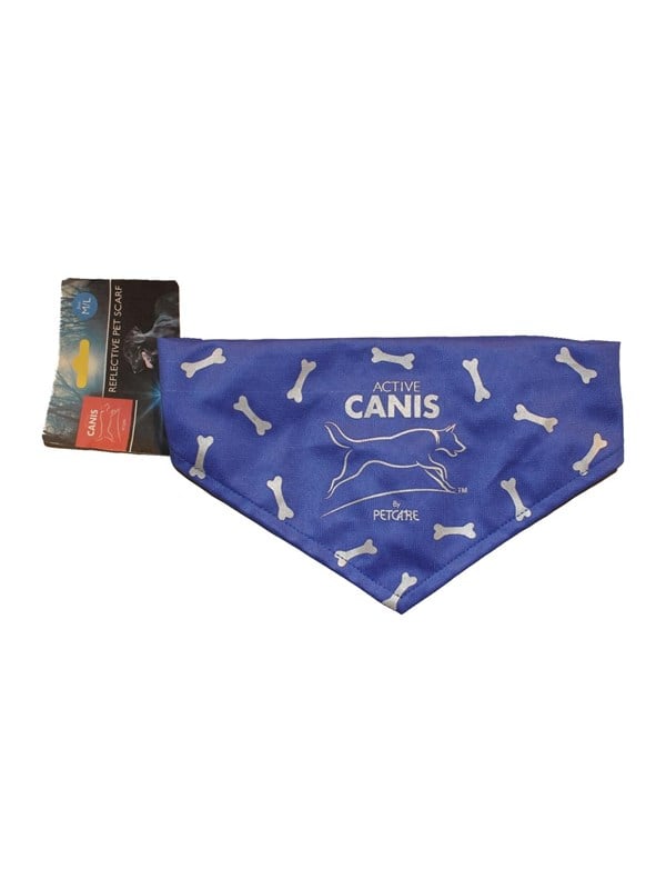 Active Canis Reflektierender Schal blau L/XL