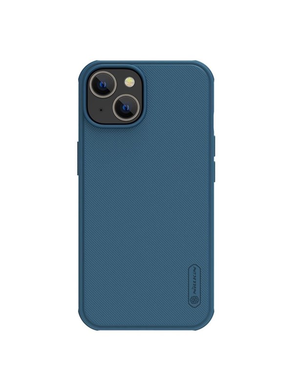 Nillkin Super Frosted Shield Pro Magnetic Case iPhone 14 Plus Case with MagSafe Magnetic Blue