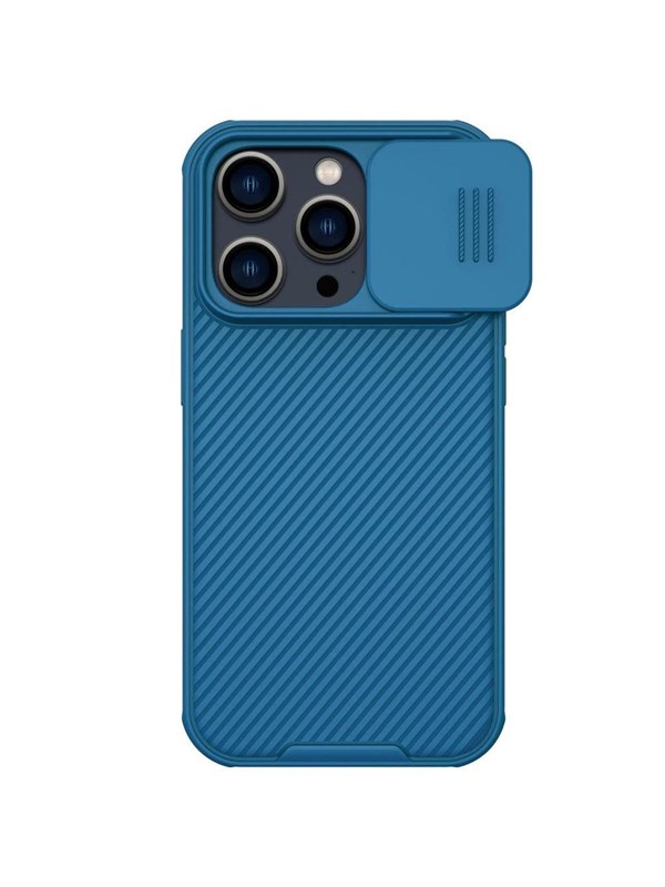 Nillkin CamShield Pro Case Case iPhone 14 Pro Armored Cover Camera Cover Blue