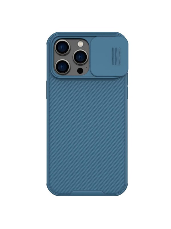 Nillkin CamShield Pro Case Case iPhone 14 Pro Max Armored Cover Camera Cover Blue