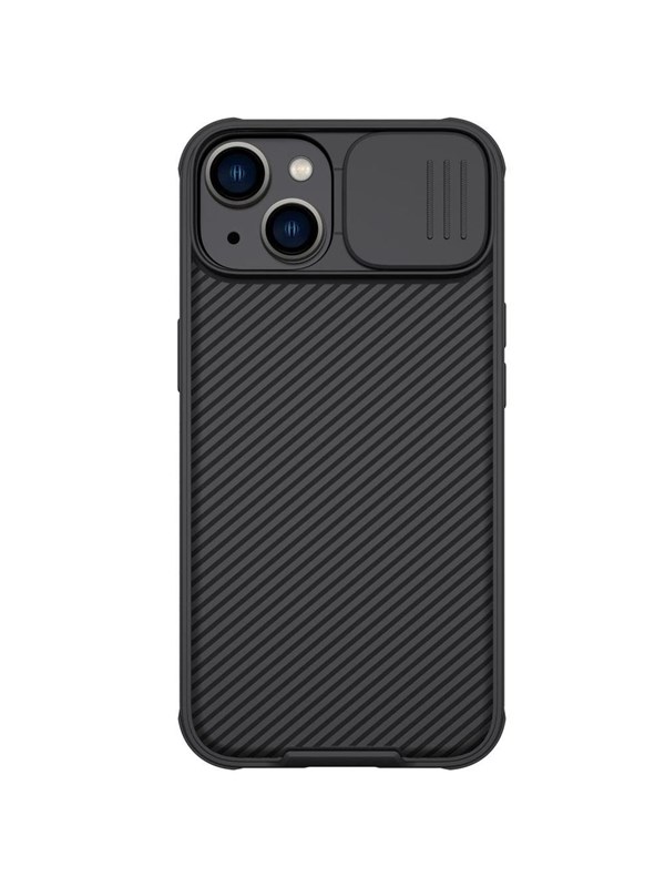 Nillkin CamShield Pro Magnetic Case iPhone 14 Plus Case Cover for Camera Camera Black (with MagSafe)