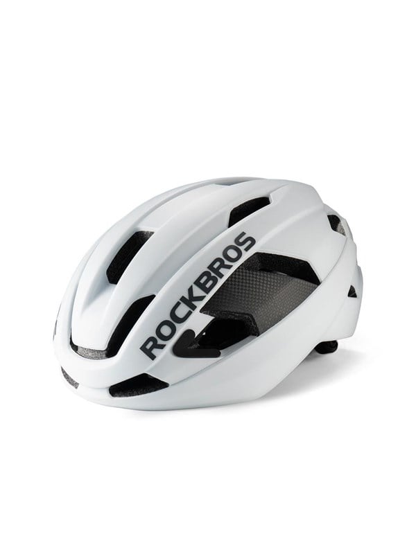 Rockbros LK-15 Carbon Fiber Bike Helmet 58-62cm - White