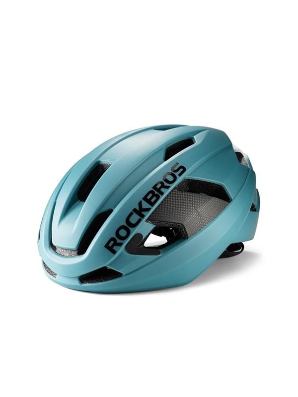 Rockbros LK-15 Carbon Fiber Bike Helmet 58-62cm - Light Blue