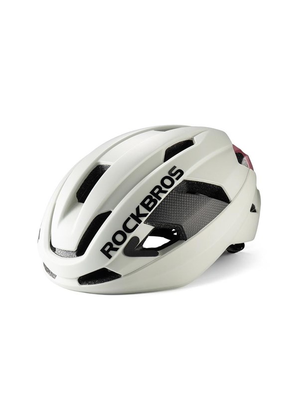 Rockbros LK-15 Carbon Fiber Bike Helmet 58-62cm - Light Gray