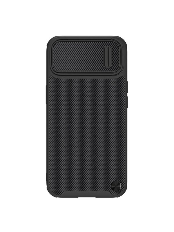 Nillkin Textured S Case iPhone 14 Armored Case with Camera Cover Black