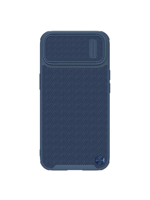 Nillkin Textured S Case iPhone 14 Armored Case with Camera Cover Blue