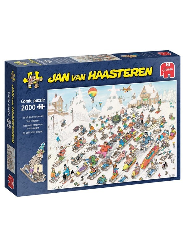 Jumbo Jan van Haasteren Jigsaw Puzzle - From Below! - 2000 pcs. Boden