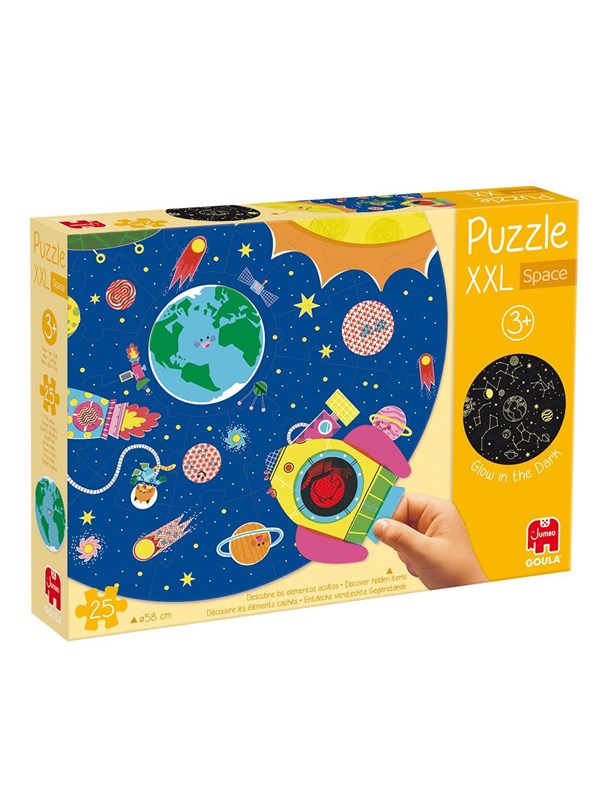 Jumbo Goula Puzzle XXL Space - 27 pcs. Boden