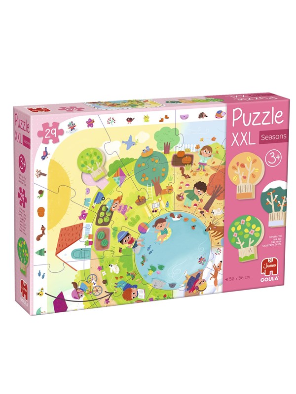 Jumbo Goula Puzzle XXL Seasons - 29 pcs. Boden