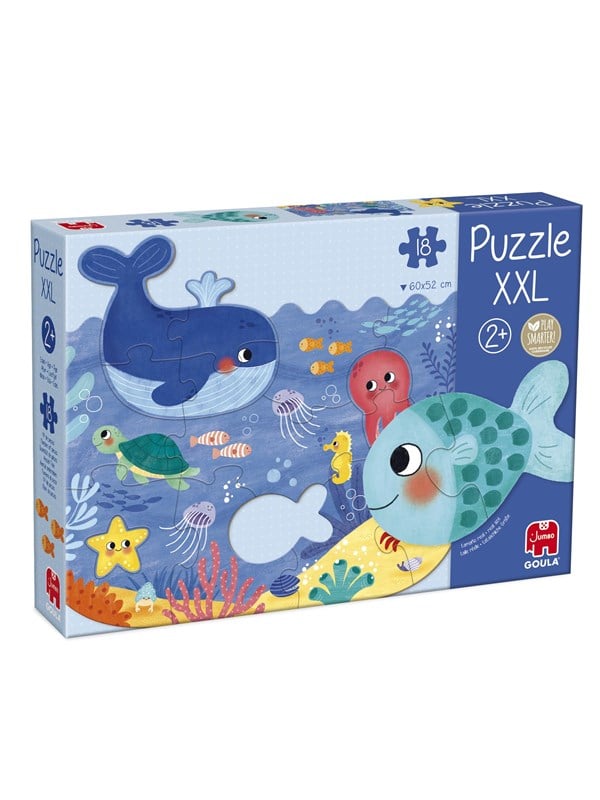 Jumbo Goula Puzzle XXL Ocean - 18 pcs. Boden