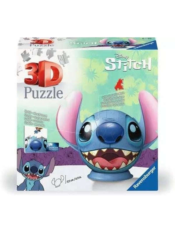 Ravensburger 3D Puzzle Stitch with Ears 72 pcs 3D Puzzle