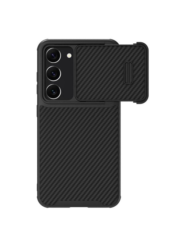 Nillkin Synthetic Fiber S Case Samsung Galaxy S23 Cover Camera Cover Black