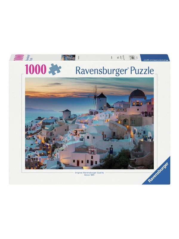 Ravensburger Jigsaw Puzzle Evening in Santorini 1000st. Boden