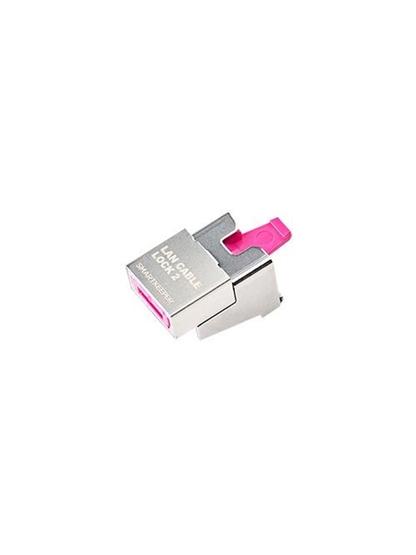 SmartKeeper Basic "LAN Cable" Lock 2 pink         5 Stk.+Key