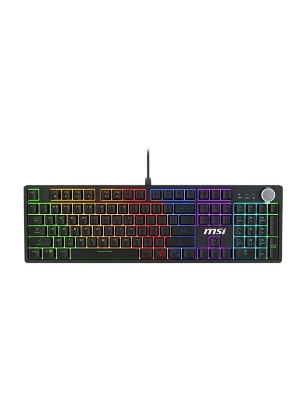 MSI FORGE GK320 - Gaming Tastaturen - Englisch (US) - Schwarz