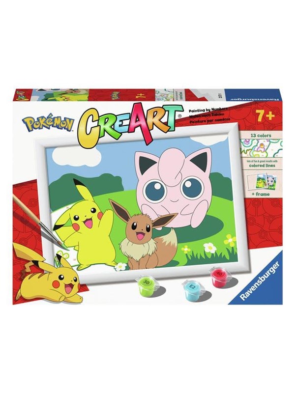 Ravensburger CreArt Paint by Numbers - Pokémon Classics