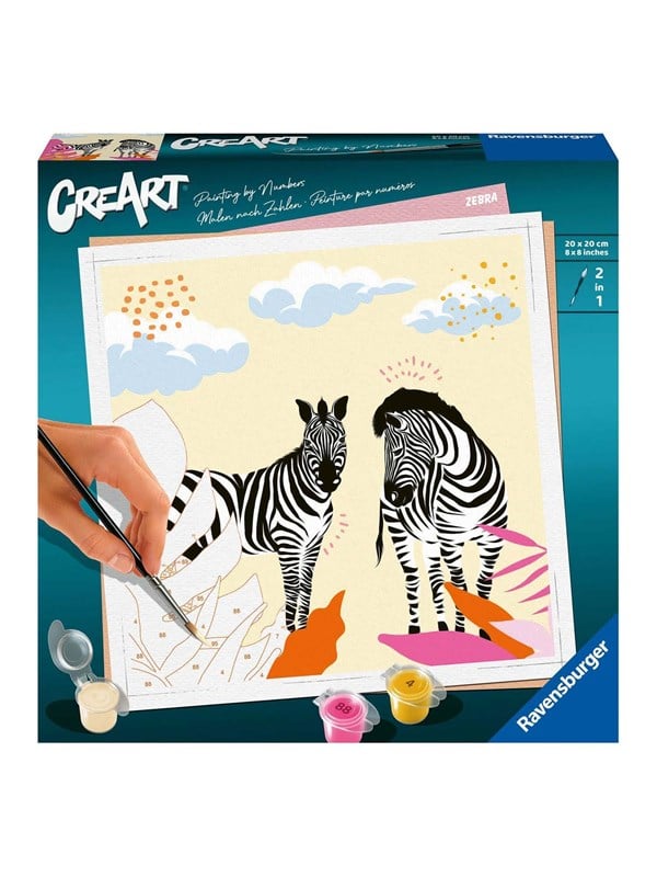 Ravensburger Paint by Numbers - Zebra