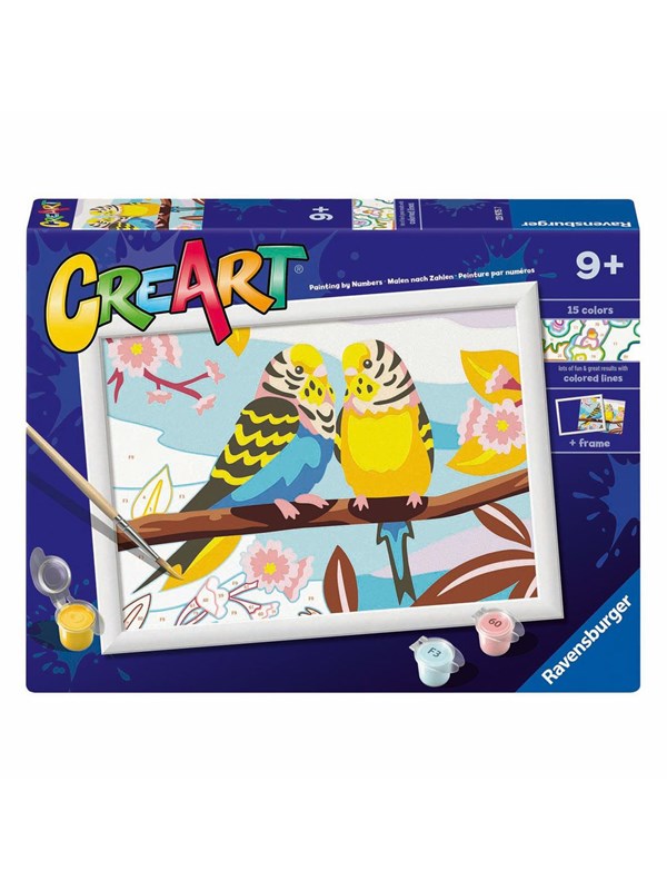 Ravensburger CreArt Paint by Numbers - Parrots