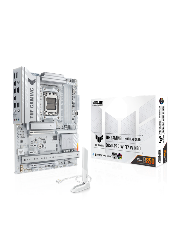 Image of ASUS TUF GAMING B850-PRO WIFI7 W NEO ATX Mainboard AM5 HDMI
