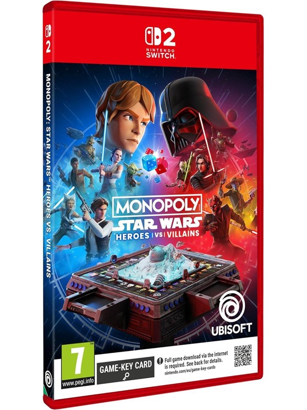 Image of Monopoly: Star Wars Heroes vs. Villains - Nintendo Switch 2 - Brettspiel - PEGI 7