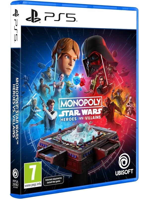 Image of Monopoly: Star Wars Heroes vs. Villains - Sony PlayStation 5 - Brettspiel - PEGI 7