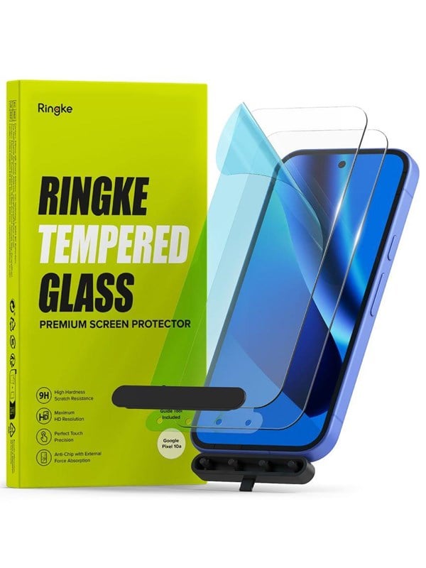 Ringke Tempered Glass 2-Pack for Google Pixel 10A