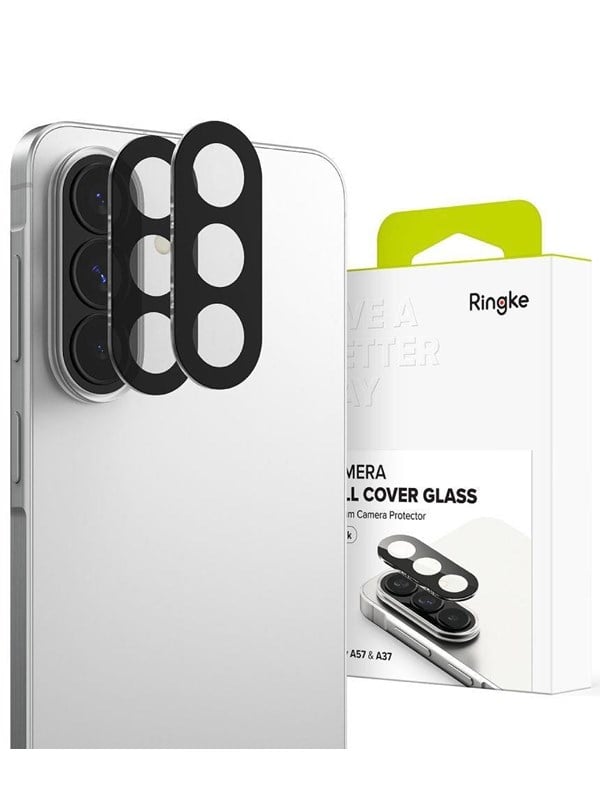 Ringke Camera Full Cover 2-Pack Camera Cover for Samsung Galaxy A37 / A57 5G - Black