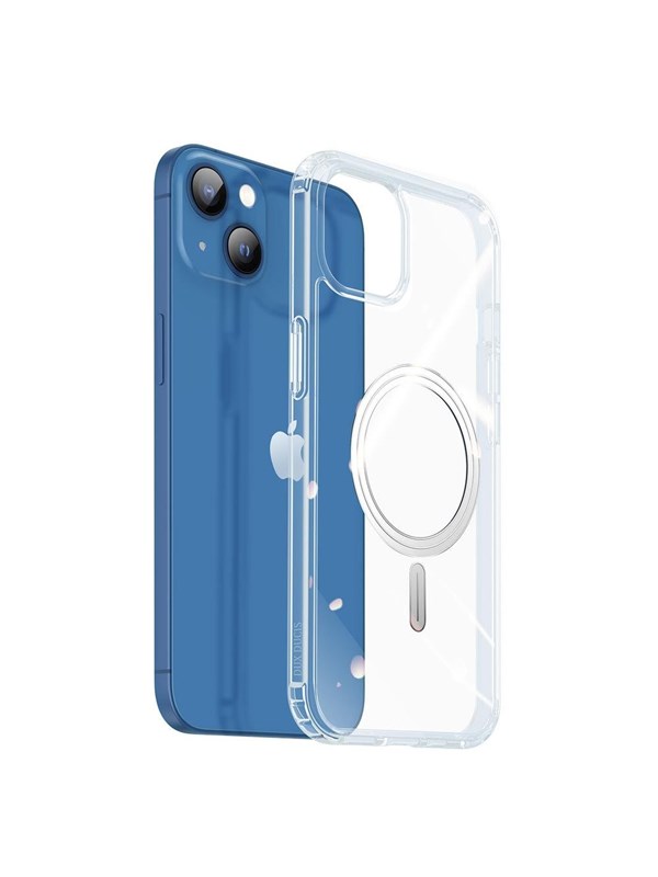 Dux Ducis Clin Magnetic Case for iPhone 14 Plus Compatible with MagSafe Transparent