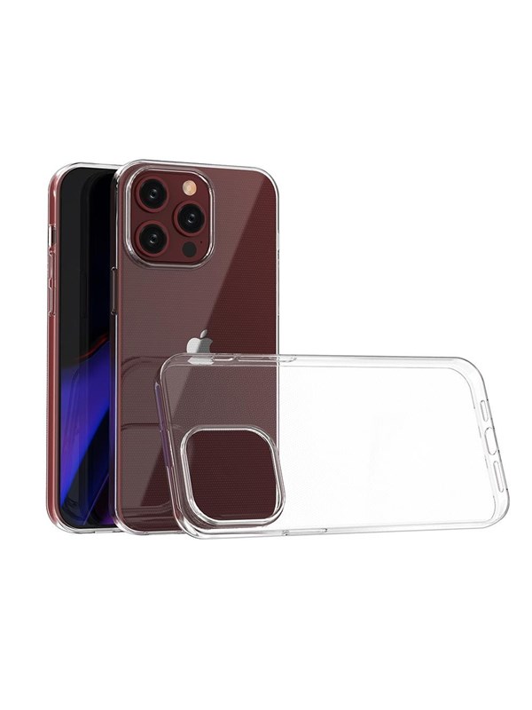 Hurtel iPhone 15 Pro Max Case from the Ultra Clear Series in Transparent Color