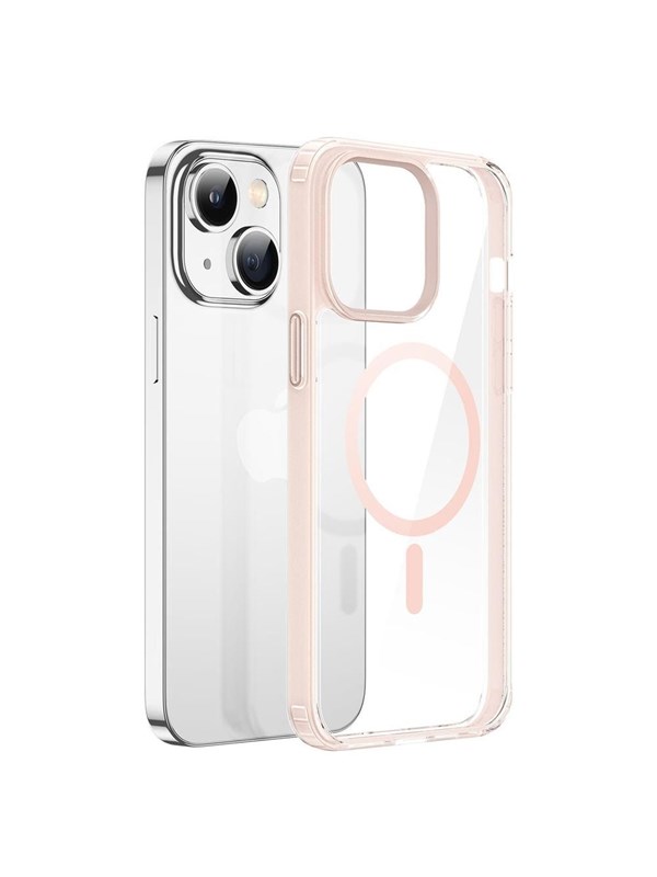Dux Ducis Clin2 iPhone 14 Plus Magnetic MagSafe Case Pink