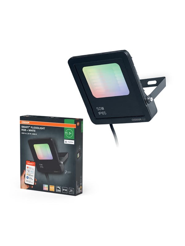 Image of Osram SMART+ Outdoor Flood 3000lm 50W/RGBW dark grey WiFi