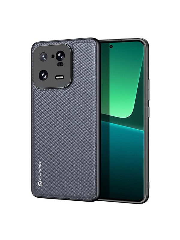 Dux Ducis Fino Case for Xiaomi 13 Pro Cover with Silicone Frame Grey