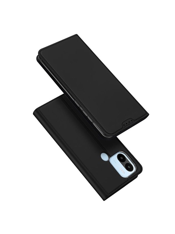 Dux Ducis Skin Pro Case for Xiaomi Redmi A1+ Flip Cover Card Wallet Stand Black